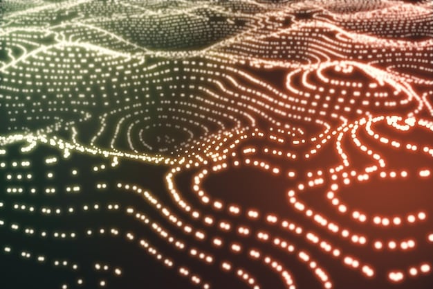 An abstract representation of a global network connecting military bases and AI research centers, symbolizing the interconnectedness of AI development and global security. The image conveys a sense of constant activity and strategic importance.