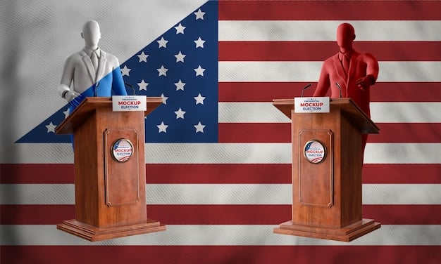 A split image showing Barack Obama signing the Paris Agreement on one side and an empty chair representing the US at a later climate summit on the other, highlighting the change in US climate policy.