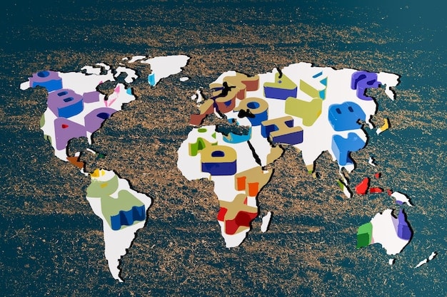 A world map highlighting areas of geopolitical tension such as conflict zones and regions with human rights concerns, overlaid with the Olympic rings to symbolize the intersection of these issues.