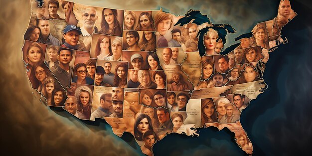 A collage of historical images depicting key events in US-Latin American relations, highlighting periods of cooperation, intervention, and economic influence.
